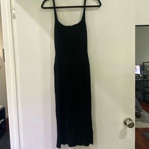 H&M bodycon midi dress with slit